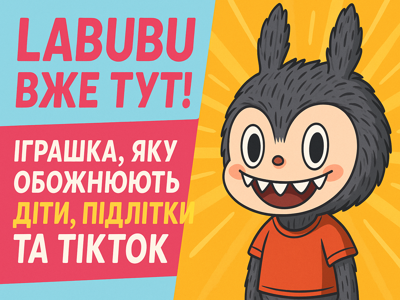 Labubu вже тут! Іграшка, яку обожнюють діти, підлітки та TikTok Labubu вже тут! Іграшка, яку обожнюють діти, підлітки та TikTok
