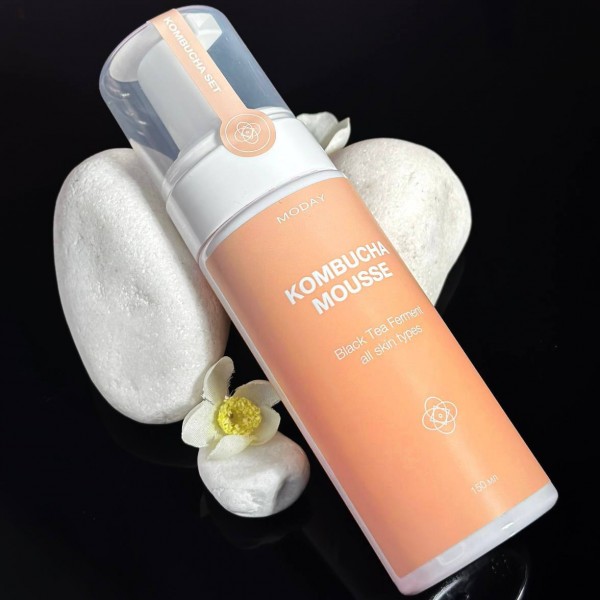 Очищаючий мус для обличчя MODAY Kombucha Cleansing Mousse з екстрактом комбучі, альпійської верби 150 мл Очищаючий мус для обличчя MODAY Kombucha Cleansing Mousse з екстрактом комбучі, альпійської верби 150 мл
