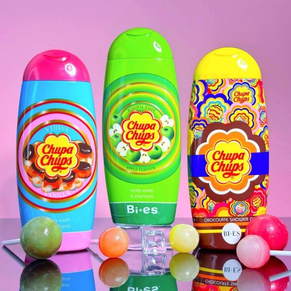 Гель-шампунь 2 в 1 для дітей Bi-Es Chupa Chups Shower Gel 250 мл Гель-шампунь 2 в 1 для дітей Bi-Es Chupa Chups Shower Gel 250 мл