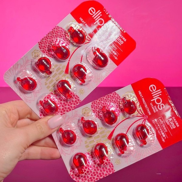 Витамины для волос Ellips «Мягкость Сакуры» Lady Shiny 8 шт. Витамины для волос Ellips «Мягкость Сакуры» Lady Shiny 8 шт.