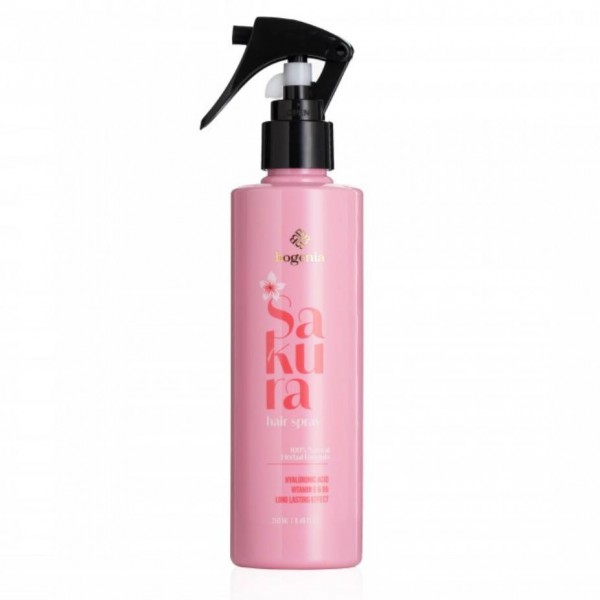 Термозахисний спрей для волосся Bogenia Sakura Hair Spray 250 мл Термозахисний спрей для волосся Bogenia Sakura Hair Spray 250 мл