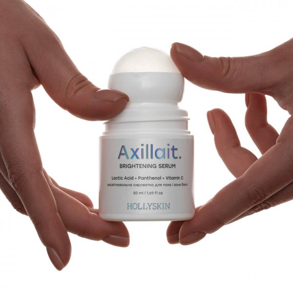 Висвітлювальна сироватка для пахв та зони бікіні HOLLYSKIN Axillait 50 мл Висвітлювальна сироватка для пахв та зони бікіні HOLLYSKIN Axillait 50 мл