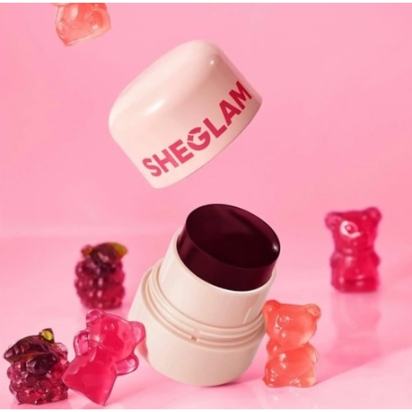 Зволожуючий тинт для губ та щік SHEGLAM Jelly-Licious Hydrating Lip & Blush Tint Cheerio