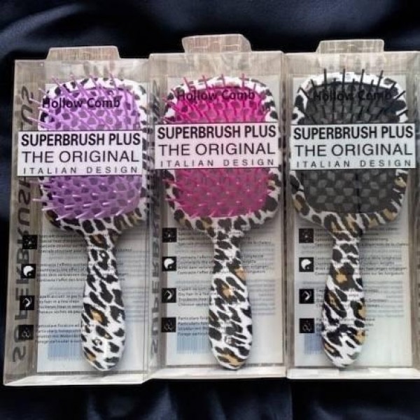Гребінець для волосся Superbrush Plus Hollow Comb Леопардовий принт Гребінець для волосся Superbrush Plus Hollow Comb Леопардовий принт