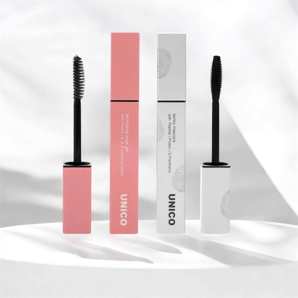 Набір для макіяжу очей Unico LASH & BROW MakeUp Kit (термотуш