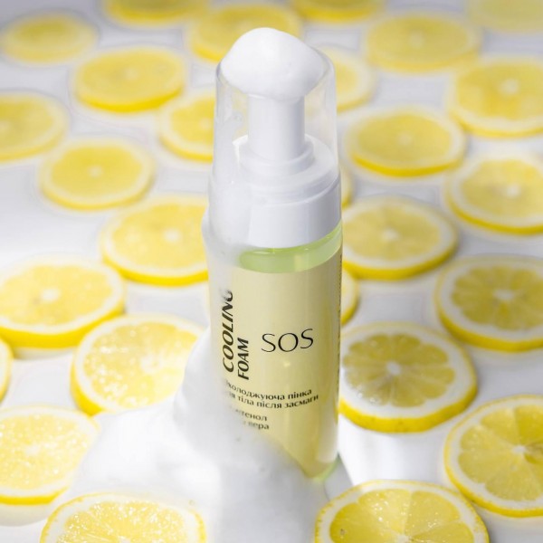 Охлаждающая пенка для тела после загара Top Beauty Cooling Foam SOS 170 мл