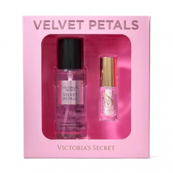 Подарунковий набір Victoria's Secret Mist & Kiss Two-Piece Gift Set (спрей міст, олія для губ) Подарунковий набір Victoria's Secret Mist & Kiss Two-Piece Gift Set (спрей міст, олія для губ)
