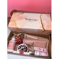 Подарочный набор косметики для ухода за телом и волосами Top Beauty Care (8 позиций)