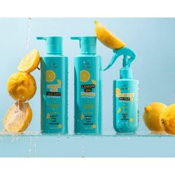 Набір для волосся Bogenia Lemon Oil & Sea Salt (шампунь, кондиціонер, спрей)