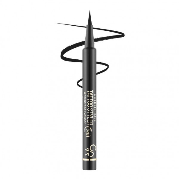 Підводка для очей водостійка Golden Rose Tattoo Styler 24h Black (чорний) Підводка для очей водостійка Golden Rose Tattoo Styler 24h Black (чорний)