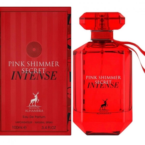 Парфюмированная вода женская AlHambra Pink Shimmer Secret Intense 100 мл