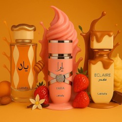 Сет арабских парфюмов Lattafa Yara, Eclaire, Teriaq (3 по 5 мл)
