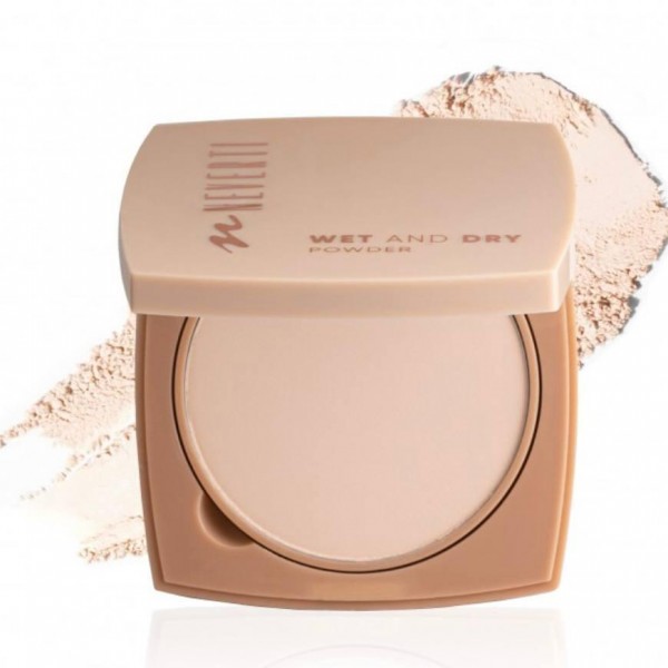Крем-пудра NEVERTI Wet and Dry Powder 9 г 01