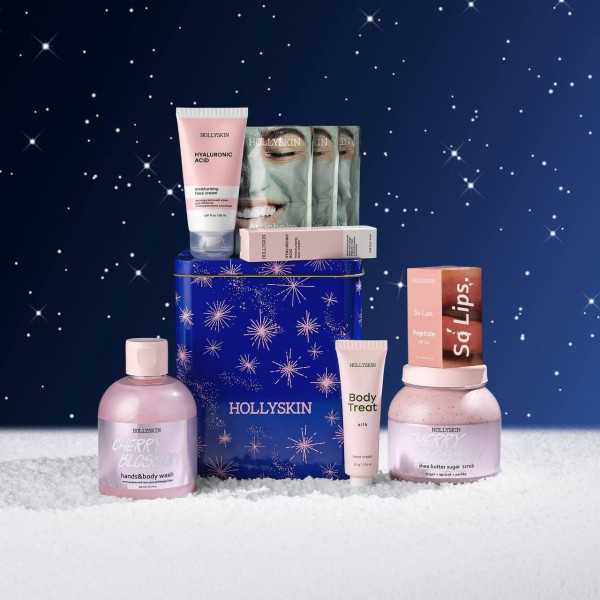 Подарунковий набір доглядової косметики HOLLYSKIN Midnight Bloom