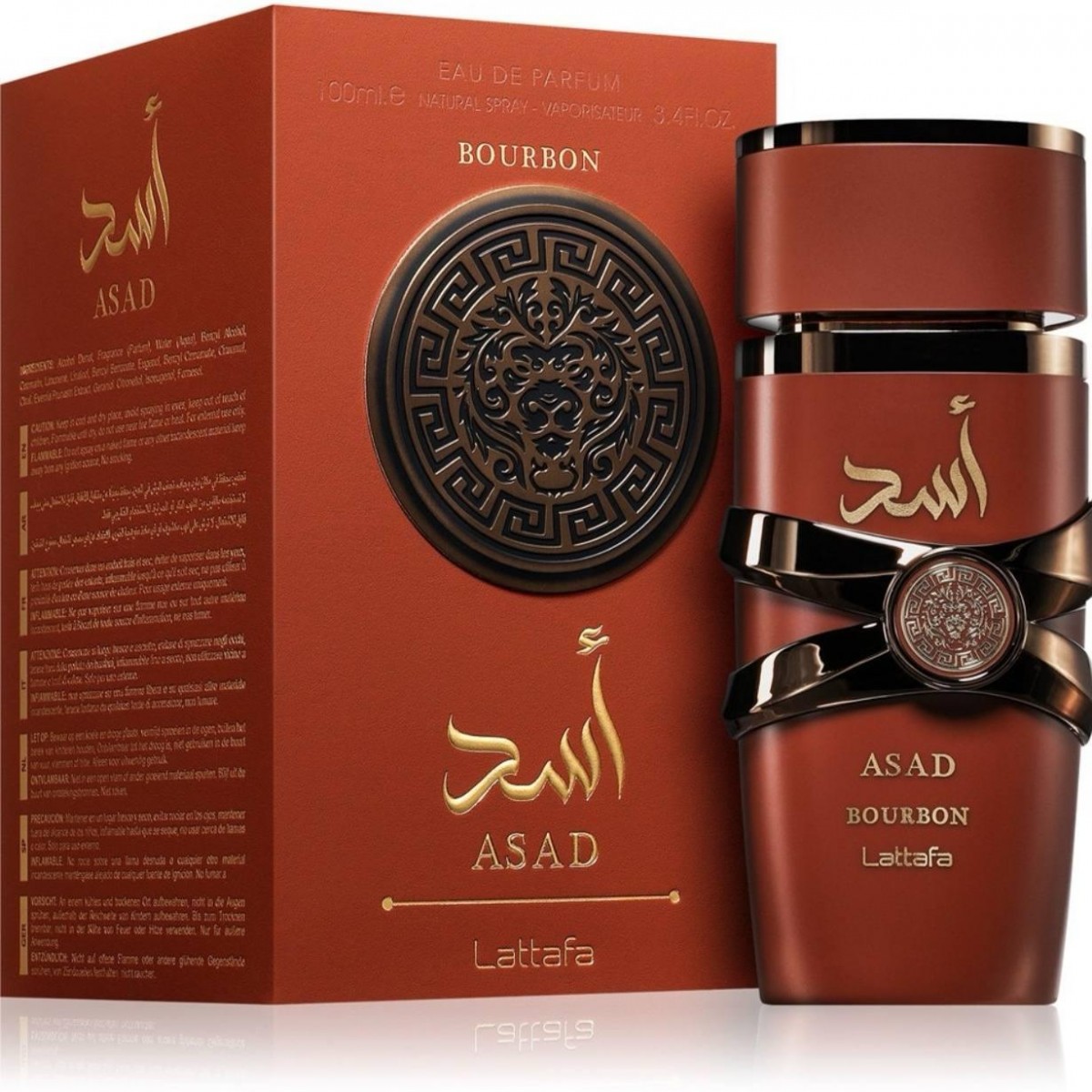 香水(男性用) Lattafa ASAD Bourbon 100ml parfyumirovannaya_voda_muzhska