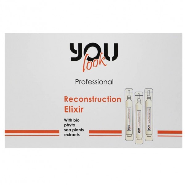Відновлюючий еліксир для волосся You look Professional Reconstruction Elixir 10*10 мл