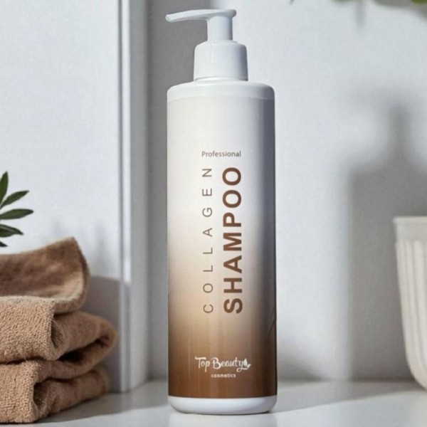 Шампунь для волос с коллагеном Top Beauty Collagen Shampoo 500 мл