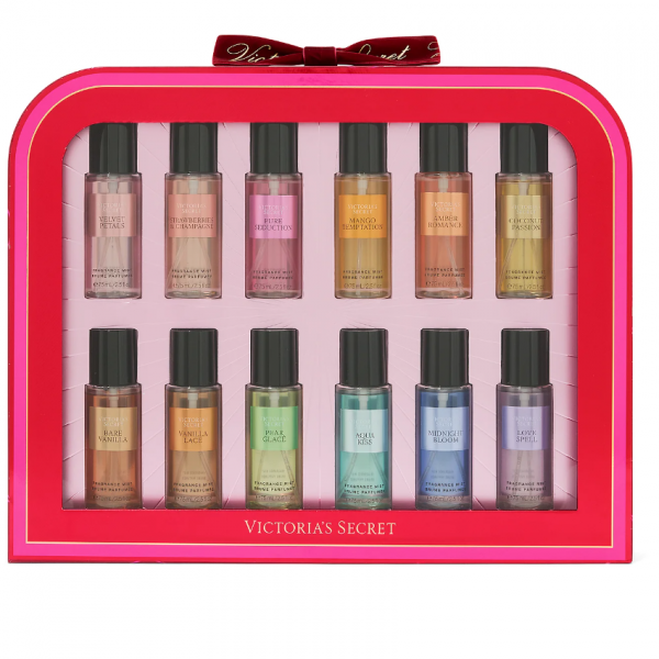 Подарочный набор спреев Victoria's Secret Ultimate 12-Piece Discovery Gift Set