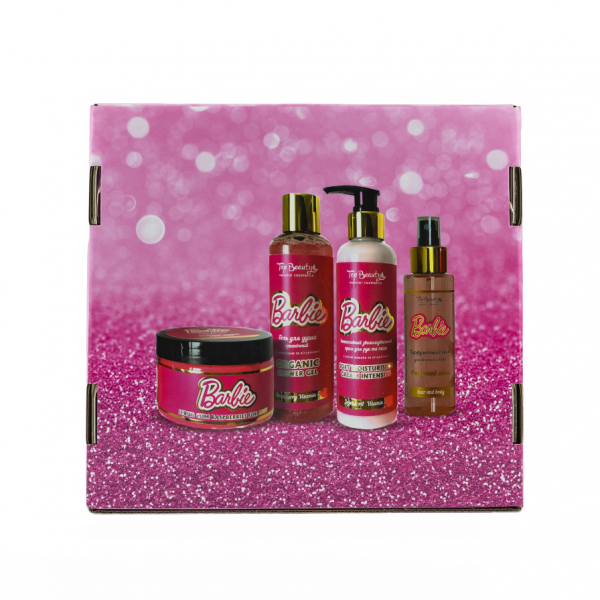 Подарочный набор по уходу за телом Top Beauty Barbie pink