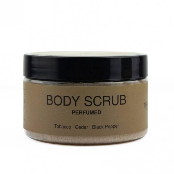 Парфумований скраб для тіла Top Beauty Body Scrub Rerfumed 250 мл Тютюн-Кедр-Чорний перець