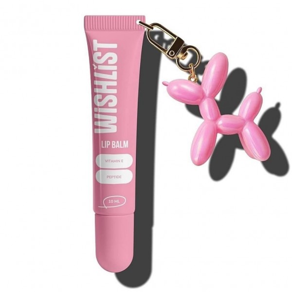Бальзам-блиск для губ WiSHLiST LIP GLOSS BALM 10 г + іграшка-брелок Sweet Candy