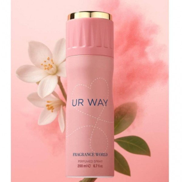 Парфумований дезодорант жіночий Fragrance World UR Way 200 мл