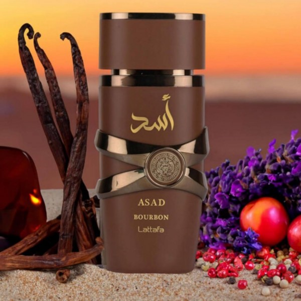 Парфумована вода чоловіча Lattafa Asad Bourbon розпив 10 мл