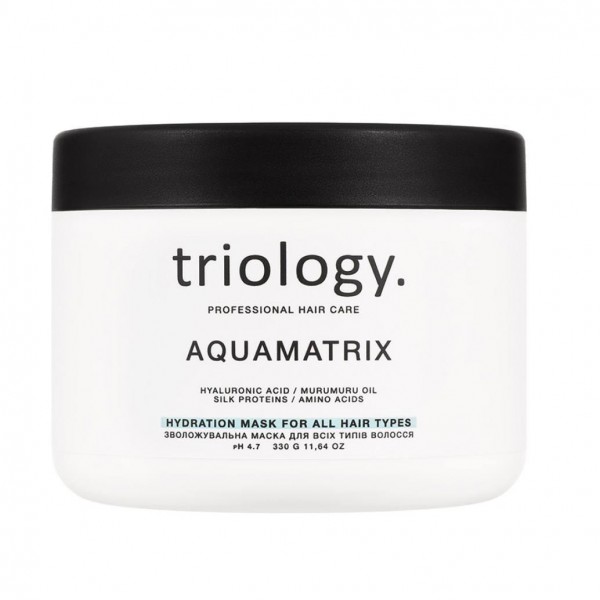 Зволожувальна маска для всіх типів волосся Triology Aquamatrix 330 г