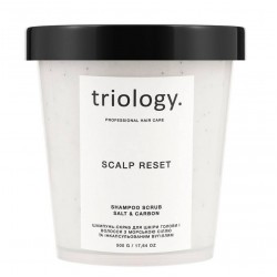 Шампунь-скраб для шкіри голови та волосся з морською сіллю та інкапсульованим вугіллям Triology Scalp Reset 500 г