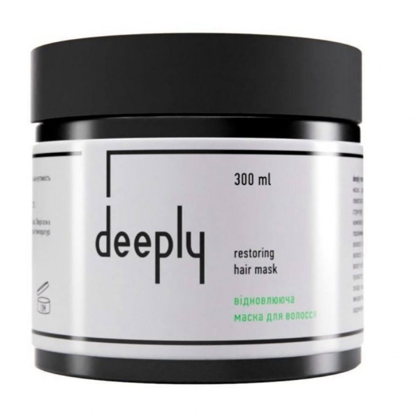 Відновлююча маска для волосся Deeply Restoring Hair Mask 300 мл