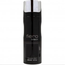 Парфумований дезодорант чоловічий Fragrance World Fiero Black 200 мл