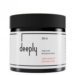 Скраб-мікропілінг для шкіри голови Deeply Scalp Scrub With Apricot Kernel 300 мл
