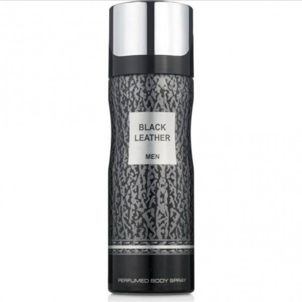 Парфумований дезодорант чоловічий Fragrance World Black Leather 200 мл