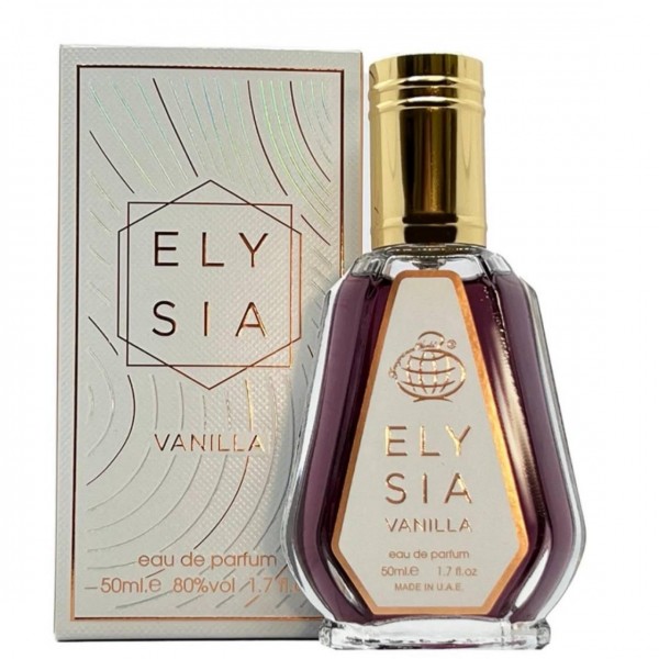 Парфумована вода жіноча Fragrance World Elysia Vanilla 50 мл