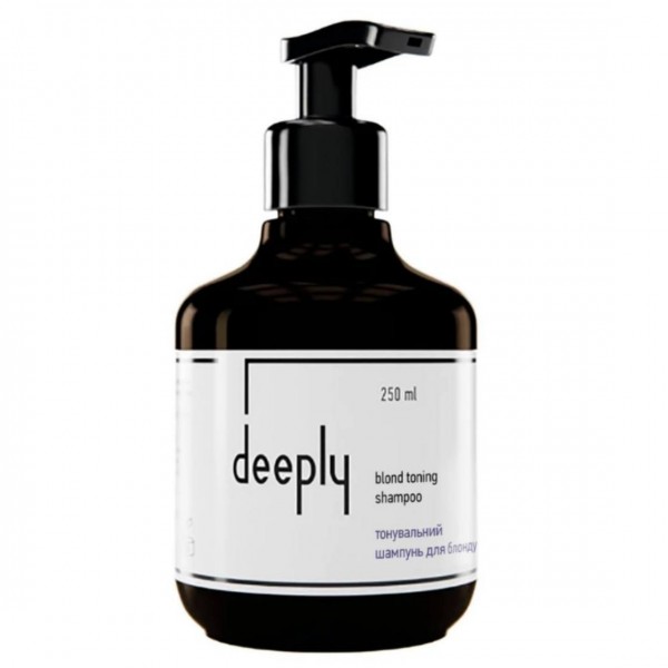 Тонувальний шампунь для блонду Deeply Blond Toning Shampoo 250 мл