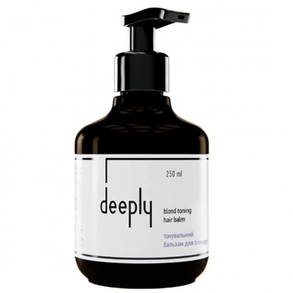 Тонувальний бальзам для блонду Deeply Blond Toning Hair Balm 250 мл