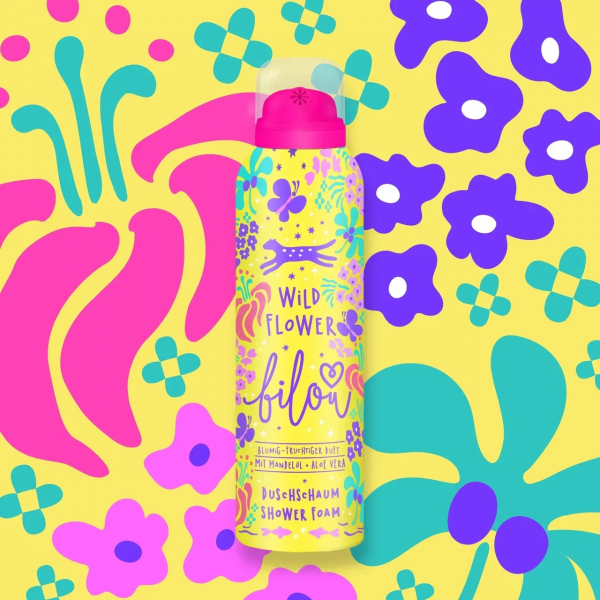 Пенка для душа Bilou 200 мл Wild Flower