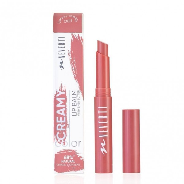 Бальзам для губ NEVERTI Creamy Color Lip Balm NP704