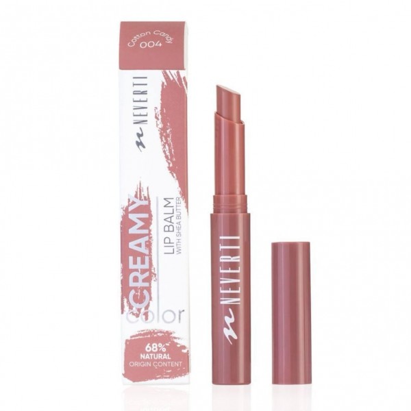 Бальзам для губ NEVERTI Creamy Color Lip Balm NP704.004 №04 Cotton Candy