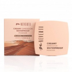 Пудра водостійка для обличчя NEVERTI Creamy Waterproof Powder 10 г NP202