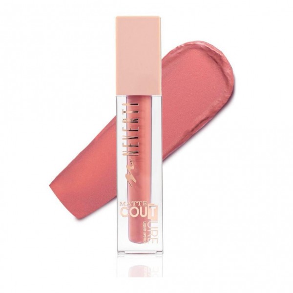 Рідка матова помада для губ NEVERTI Matte Couture Liquid NP804 № 102