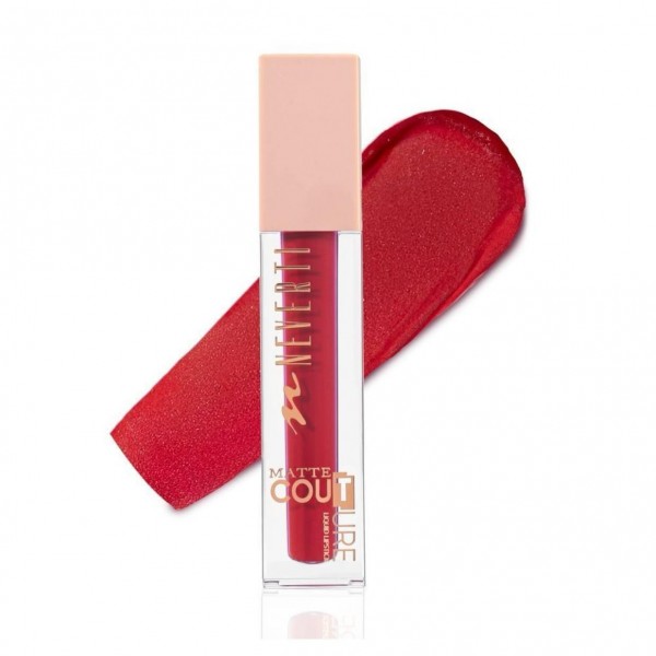 Рідка матова помада для губ NEVERTI Matte Couture Liquid NP804 № 110