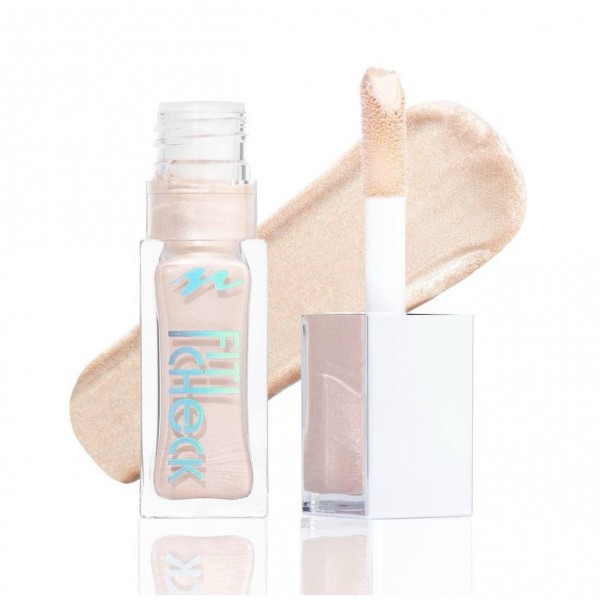 Рідкий хайлайтер для обличчя NEVERTI Fit Check Liquid Highlighter NP308 № 01