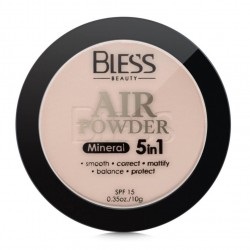 Компактна пудра для обличчя Bless Beauty Mineral Air Powder 5in1 SPF 15 10 г
