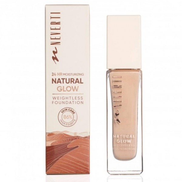 Тональна основа NEVERTI Natural Glow 30 мл NP301