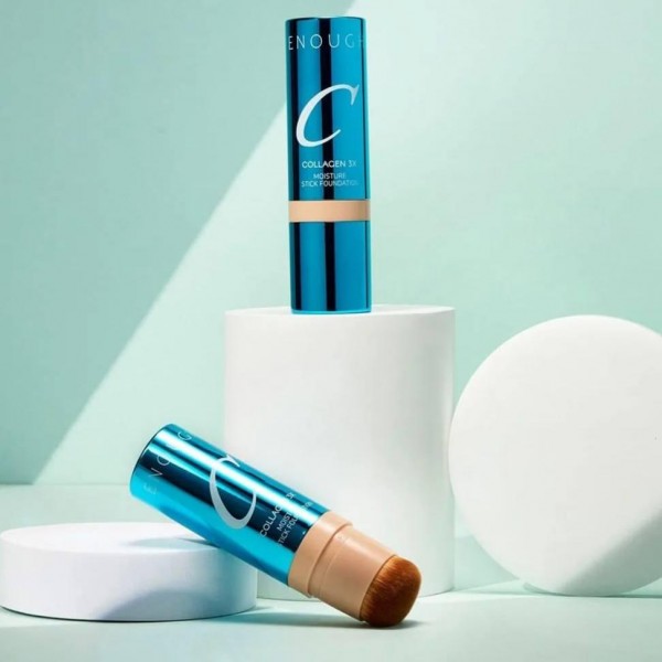 Тональна основа-стік для обличчя Enough Collagen 3X Moisture Stick Foundation SPF50+ PA++++ 14 г