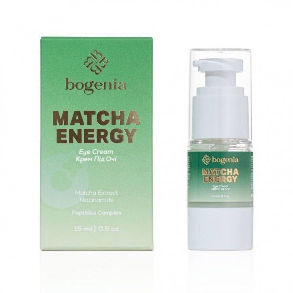 Крем для шкіри навколо очей з матчею Bogenia Matcha Eye Cream BG459 15 мл