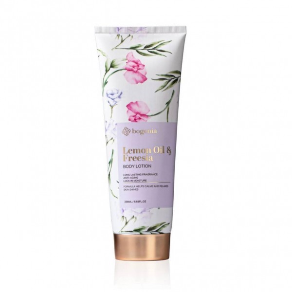 Лосьон для тела Bogenia Body Lotion 236 мл BG444 Lemon Oil & Freesia