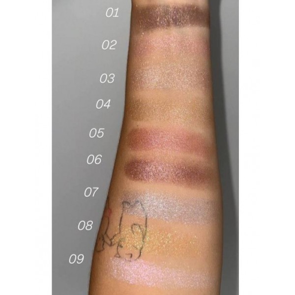 Тіні для повік Bogenia Match Eyeshadow BG911 № 01