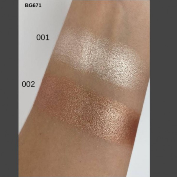 Запечений хайлайтер Bogenia Match Radiant Baked Highlighter 10 г BG671